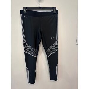 Nike Men's Dri-FIT Running Training Compression Leggings Pants Black XL